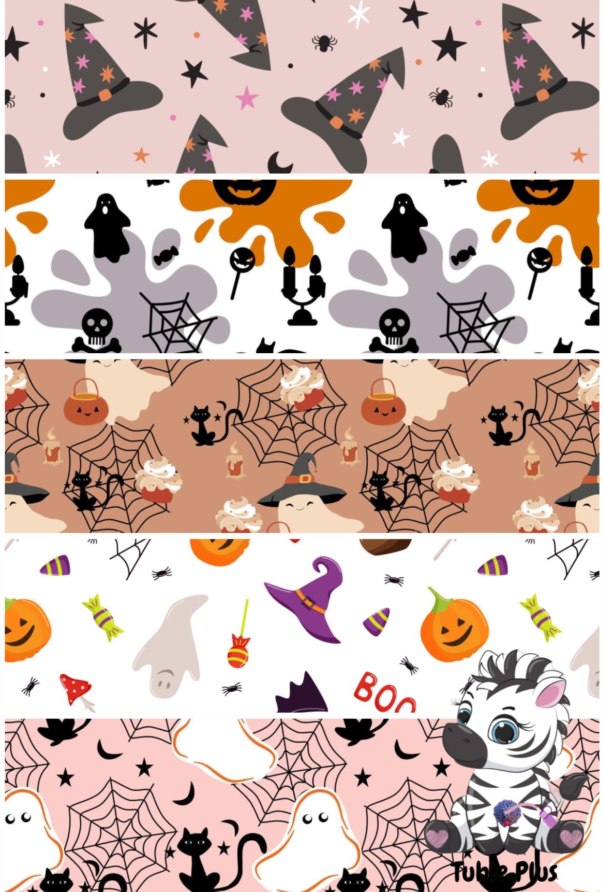 Halloween Mix Print Strip | Small