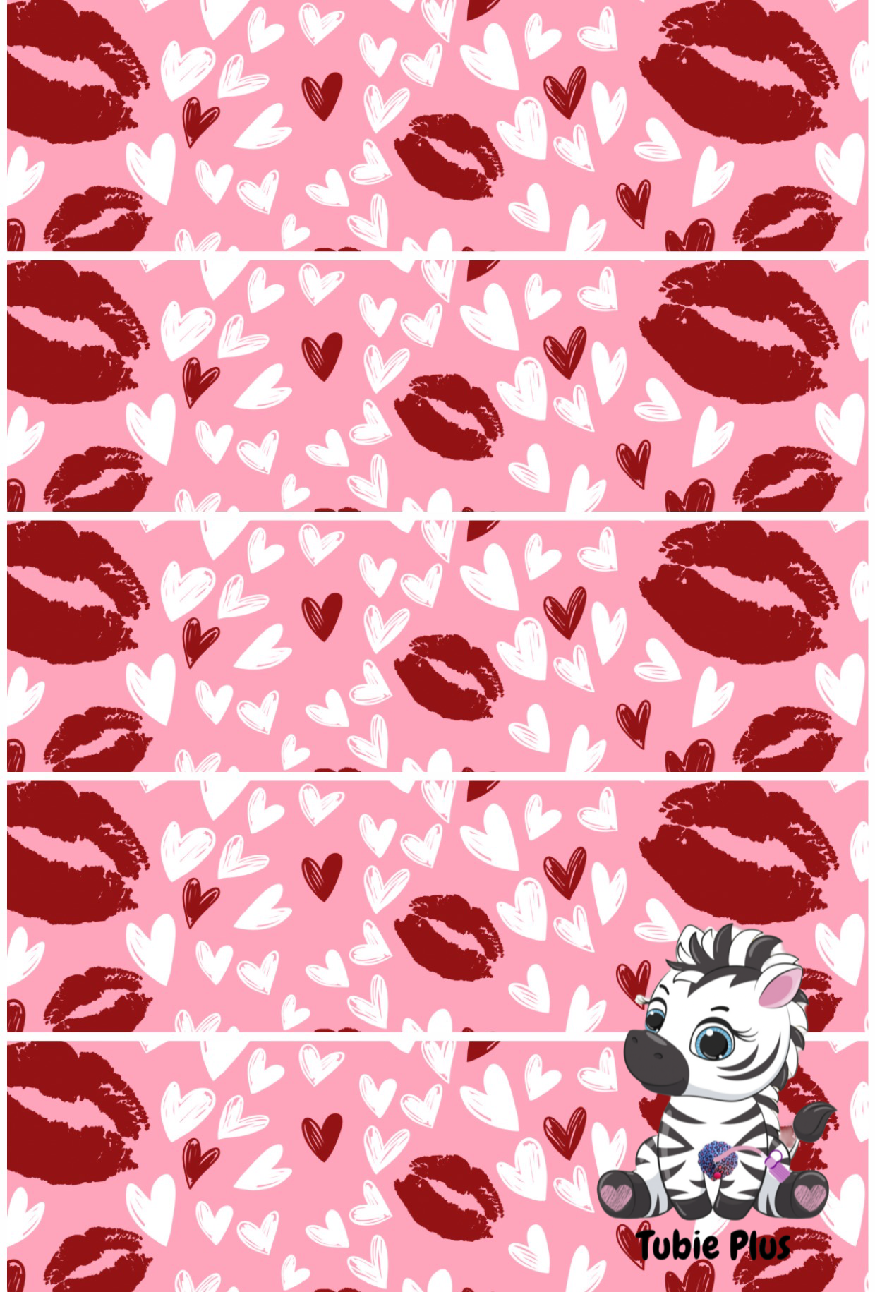 Lips Print Strip | Full | Small