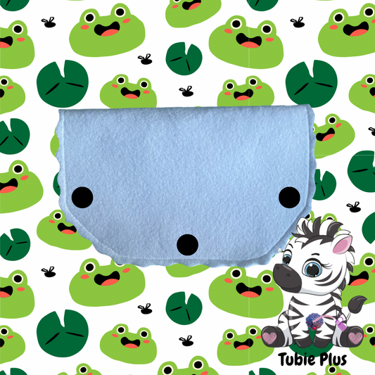 Frog Print Tubie Towel