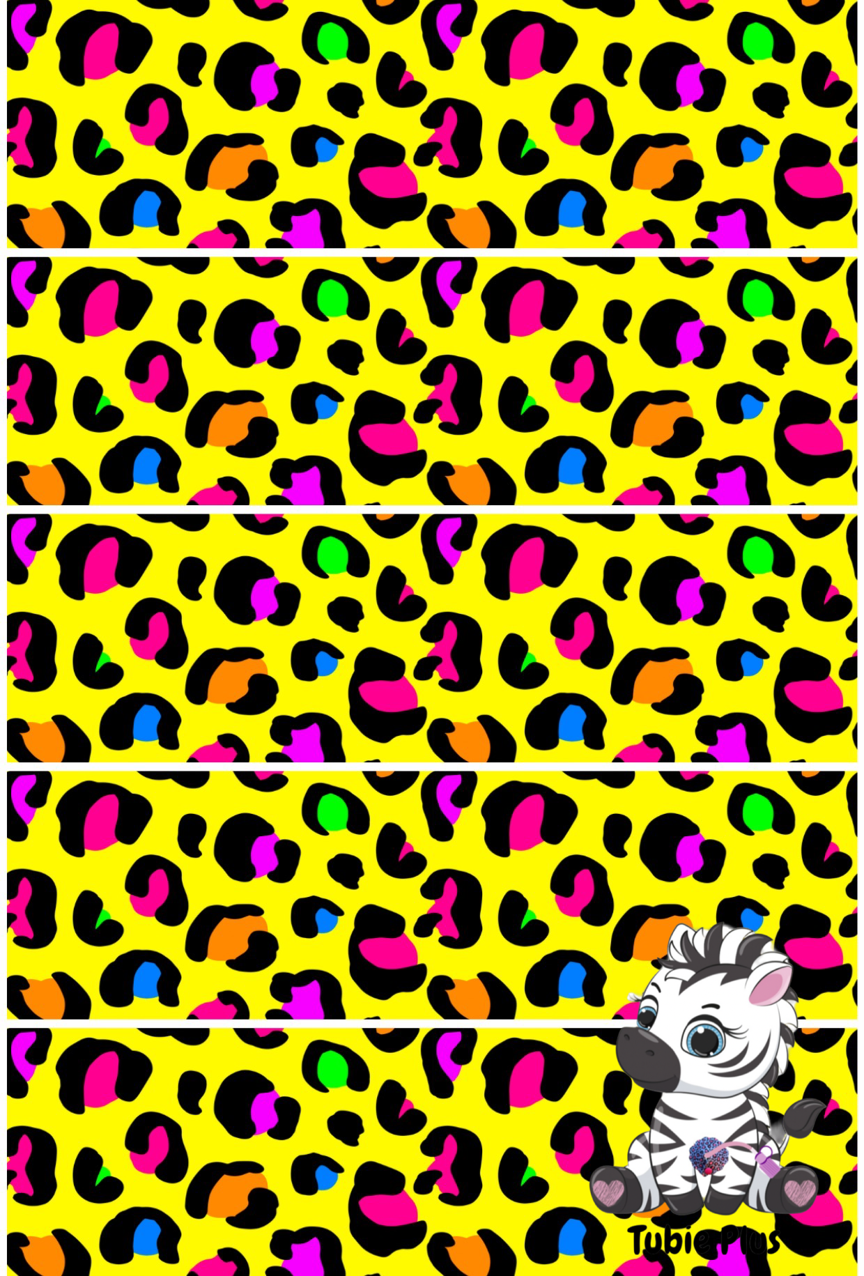 Leopard Print Strip | Full | Small