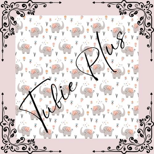 Floral Elephant Tubie Tape