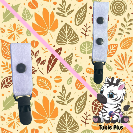 Autumnal Print Tubie Clip