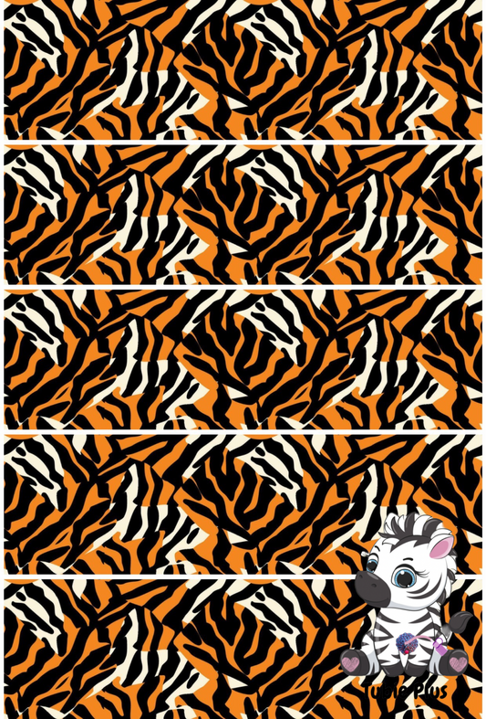 Tiger Print Strip | Full | Small