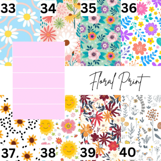 Floral Tubie Tape