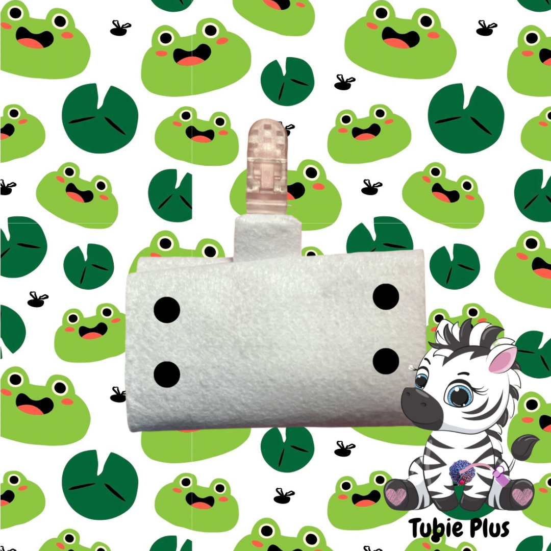 Frog Print Tubie Pouch