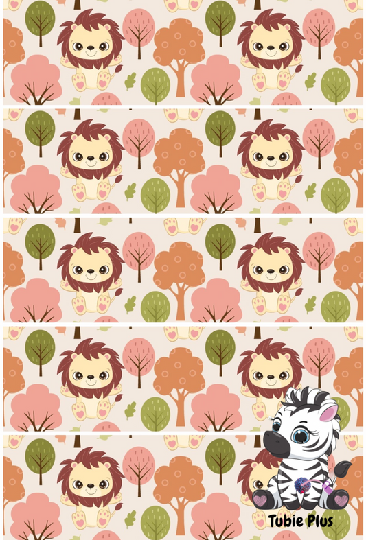 Lion Print Strip | Full | Small