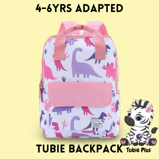 Dinosaur Feeding Tube Backpack, Tubie Backpack, Adapted Backpack