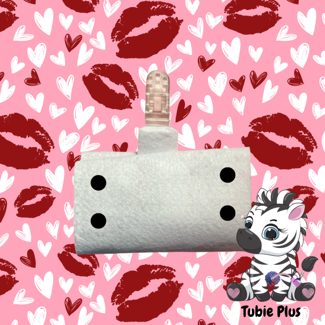 Lips Print Tubie Pouch