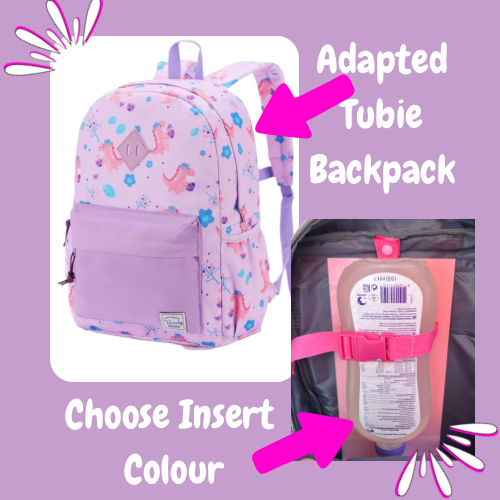 2+yrs Butterfly Tube Backpack, Tubie Backpack, Adapted Backpack