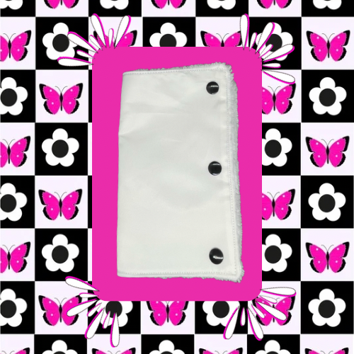 Butterfly Check Tubie Towel