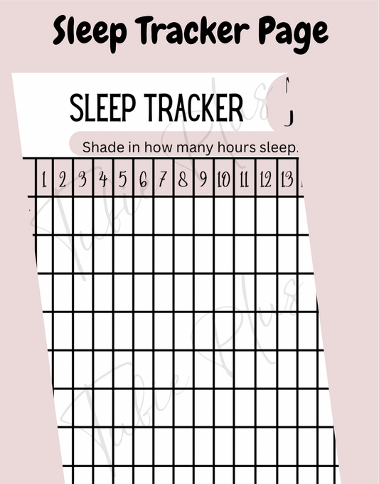 Sleep Tracker Page