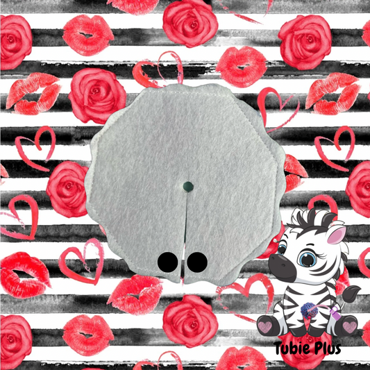 Red Rose Print Tubie | SPC Pad