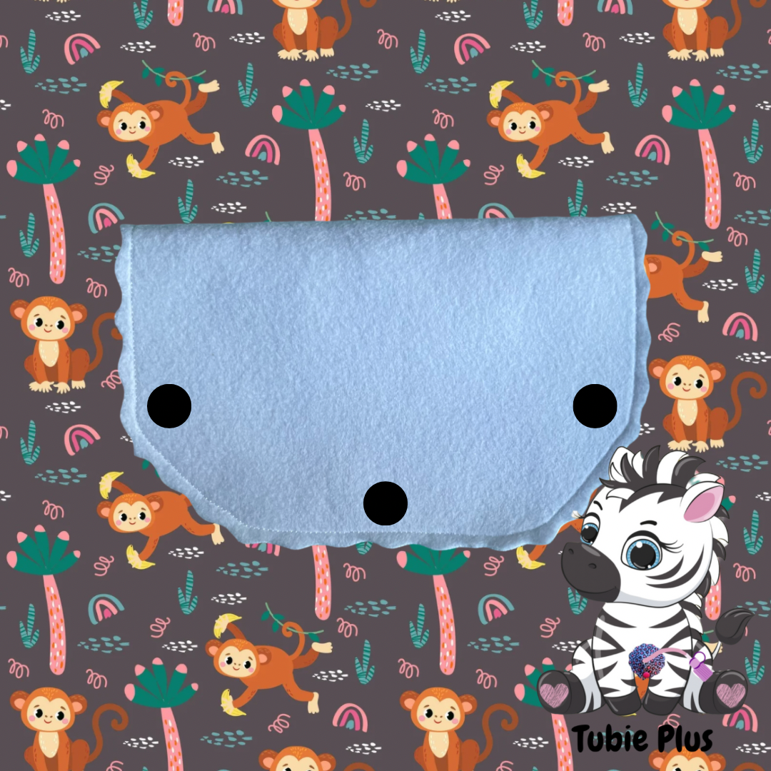 Monkey Print Tubie Towel