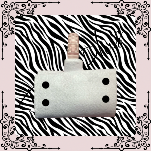 Zebra Print Tubie Pouch