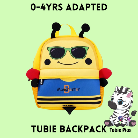 Cool Bee Feeding Tube Backpack, Suitable for ages 0-4years 500ml Feed ONLY, Feed Stand & Bag, Tubie Backpack, Adapted Backpack