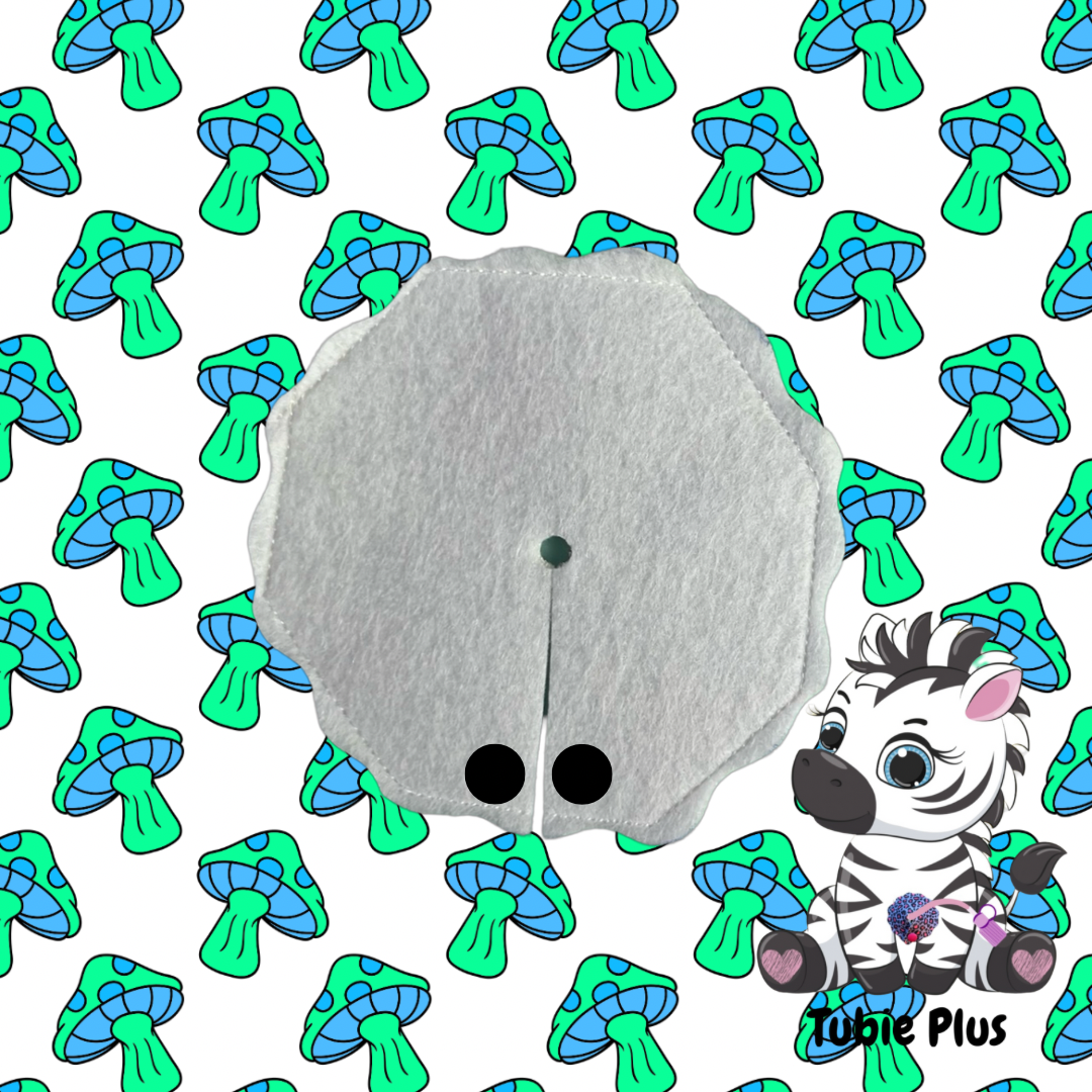 Green Mushroom Print Tubie | SPC Pad