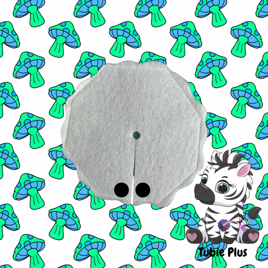 Green Mushroom Print Tubie | SPC Pad