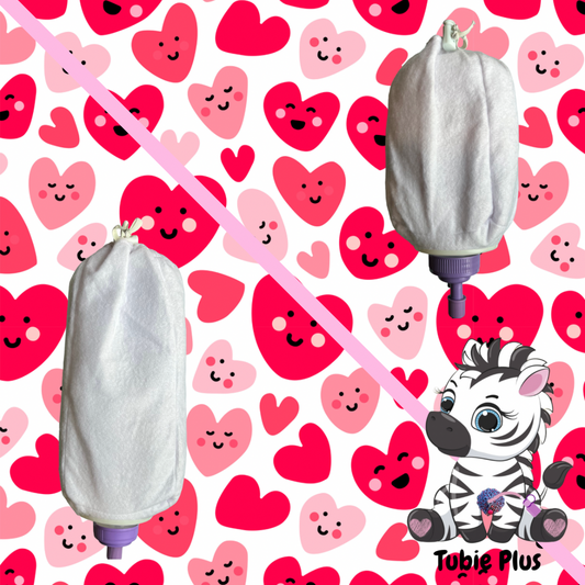 Heart Print Feed Sock 500ml or 1L