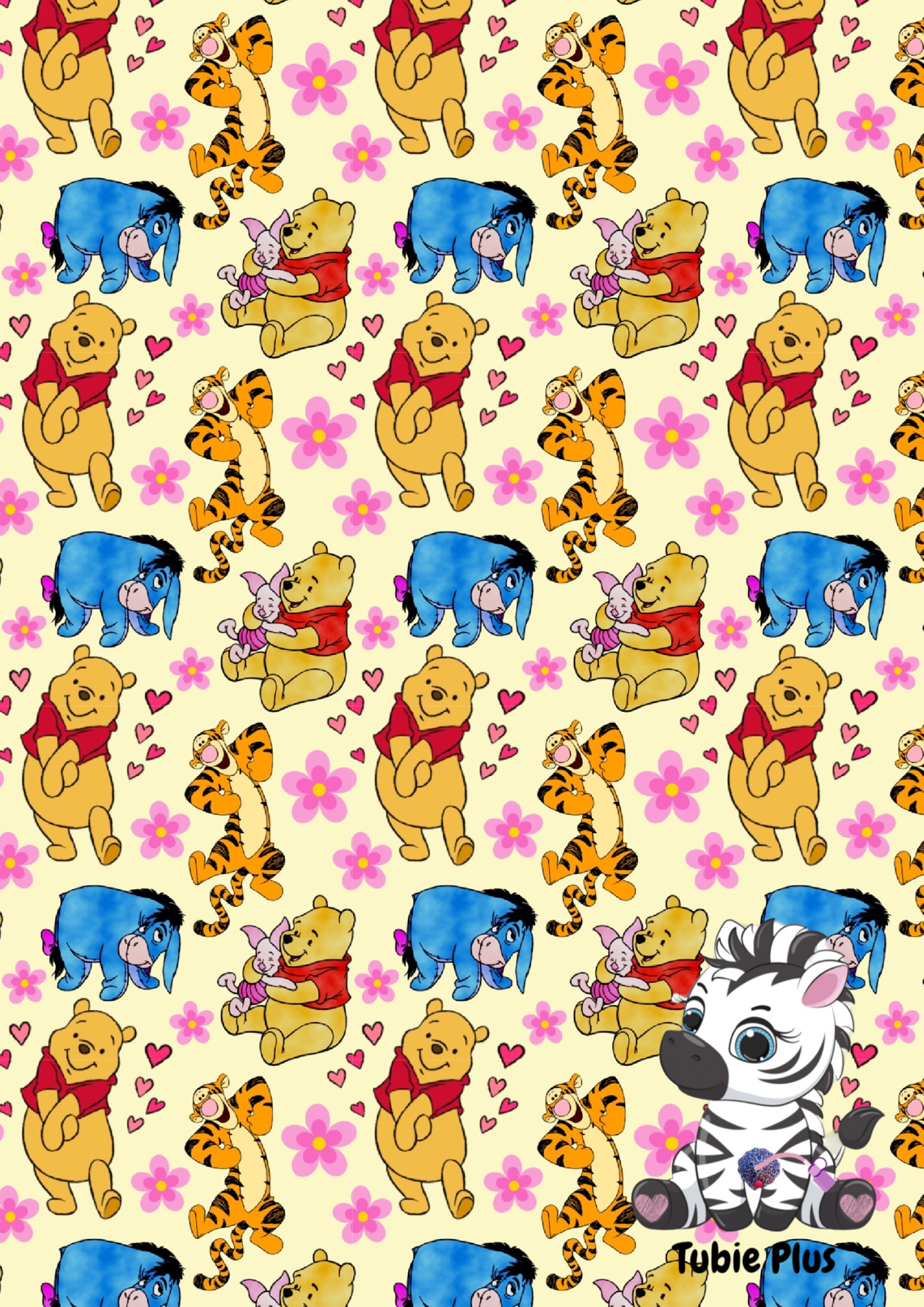 Winnie the Pooh Print Strip | Full | Small