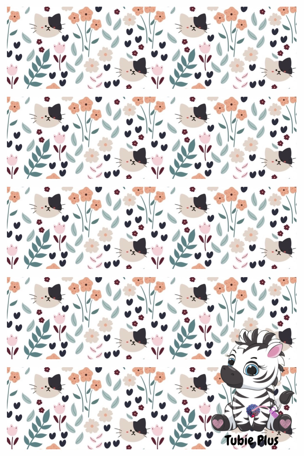 Cat Print Strip | Full | Small