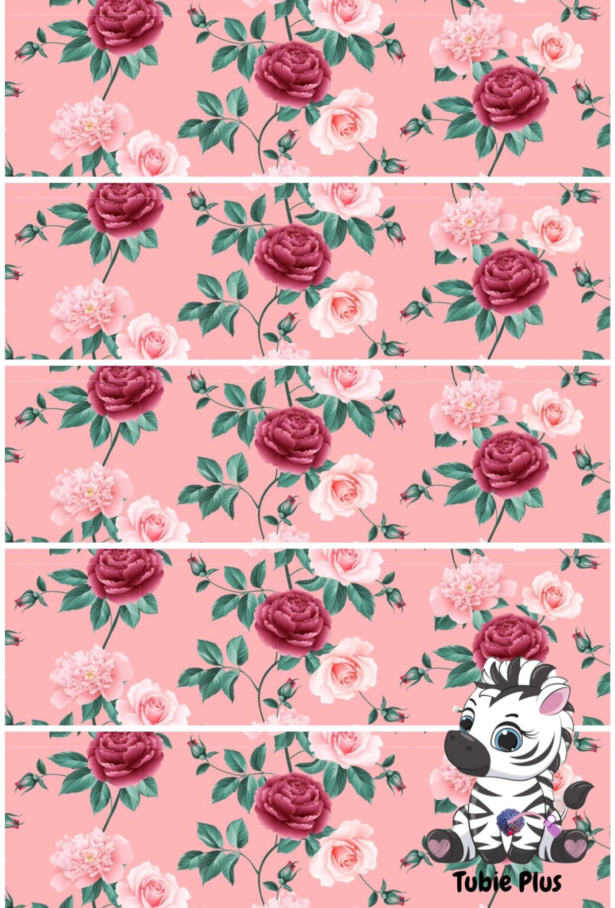 Rose Print Strip | Full | Small