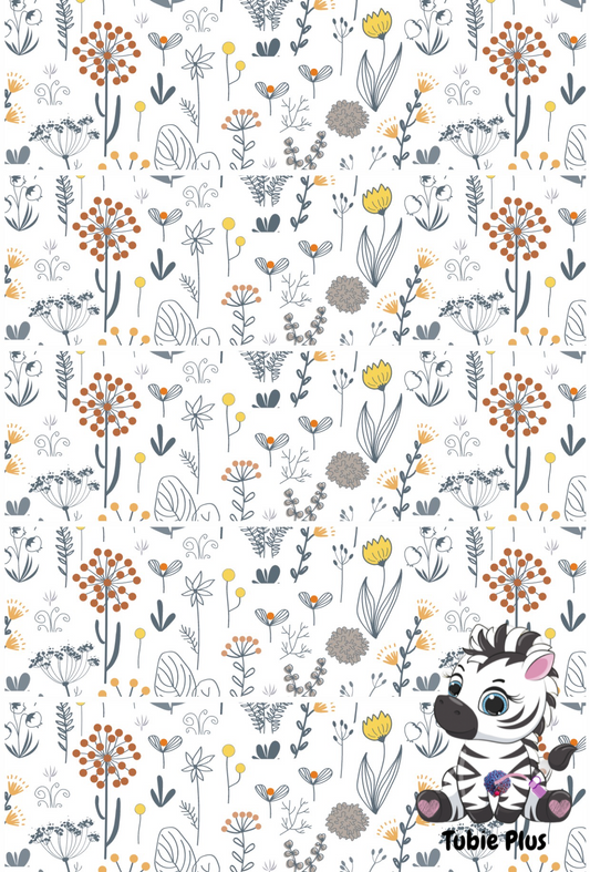 Floral Print Strip | Full | Small