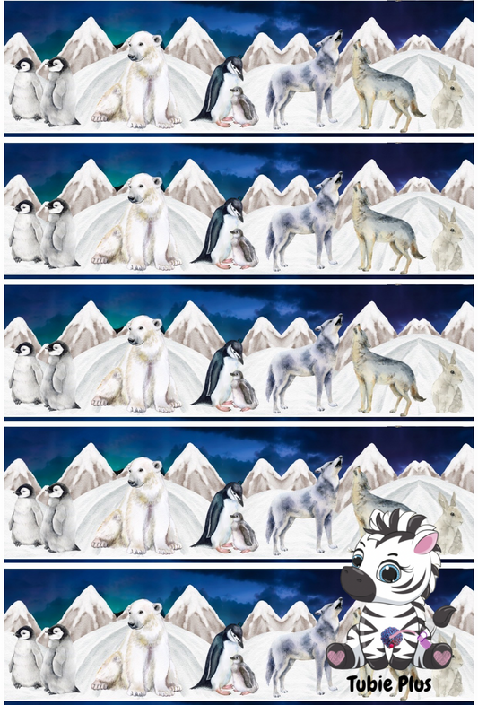 Polar Bear Print Strip | Small