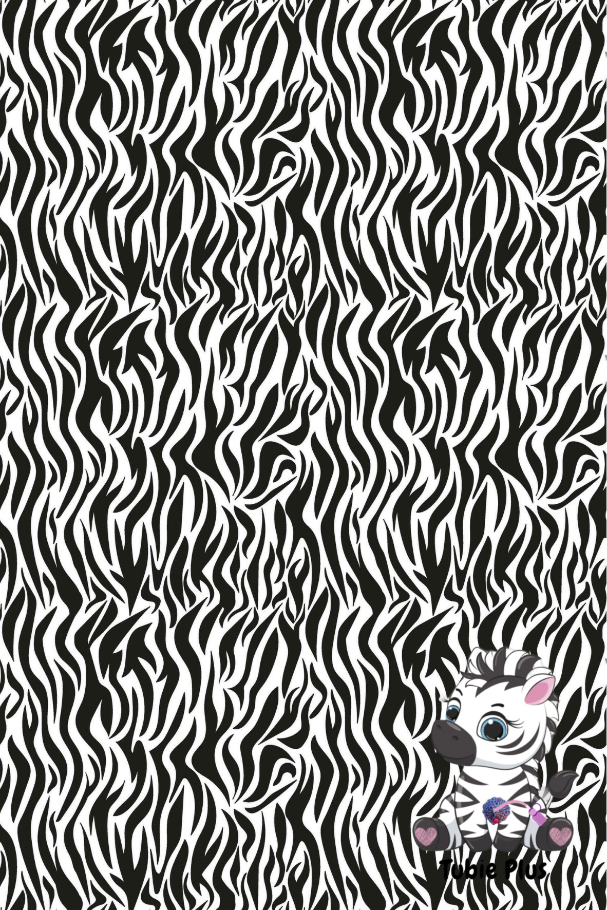 Zebra Print Strip | Full | Small