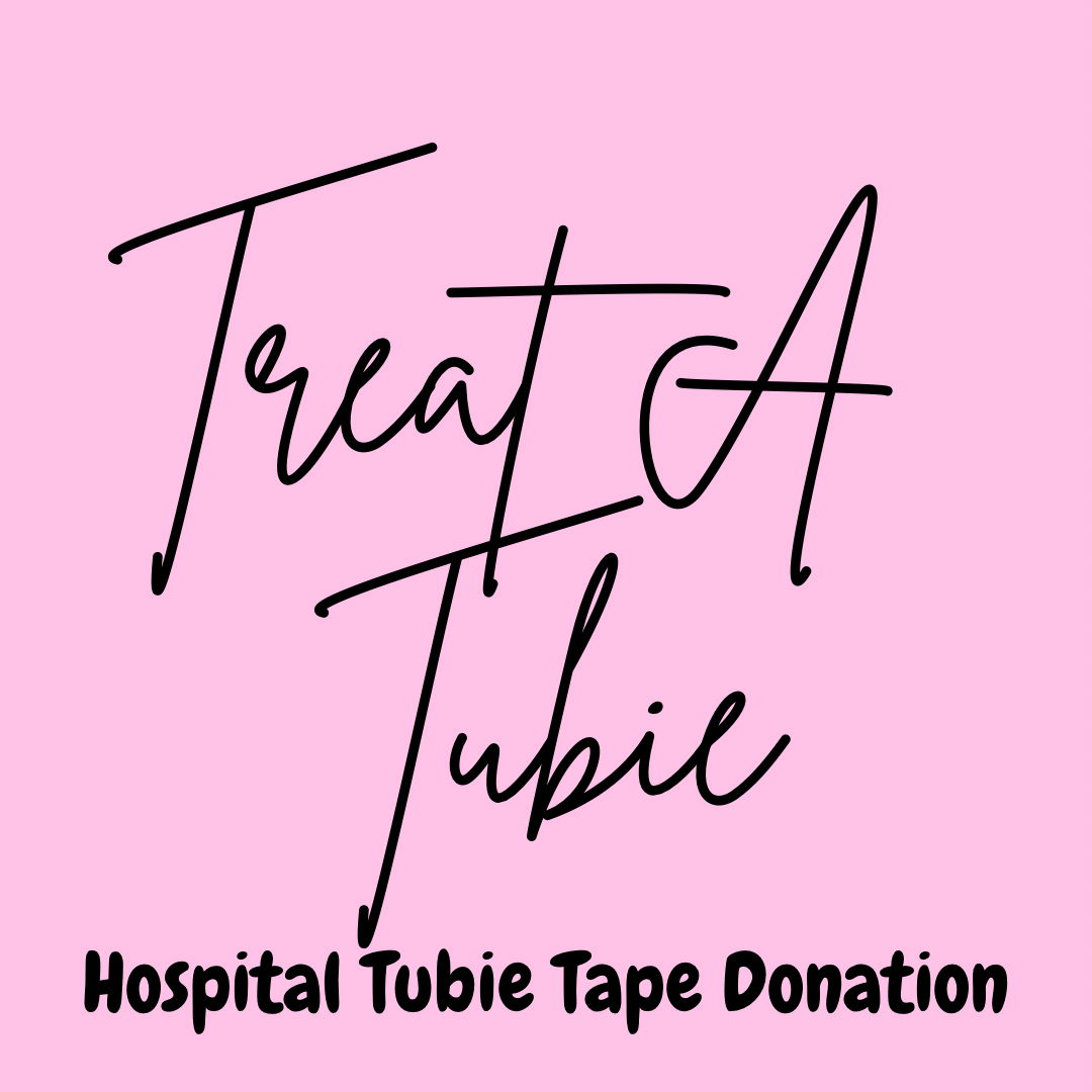 Treat a Tubie | Hospital Tubie Tape Donation Small | Full Strips