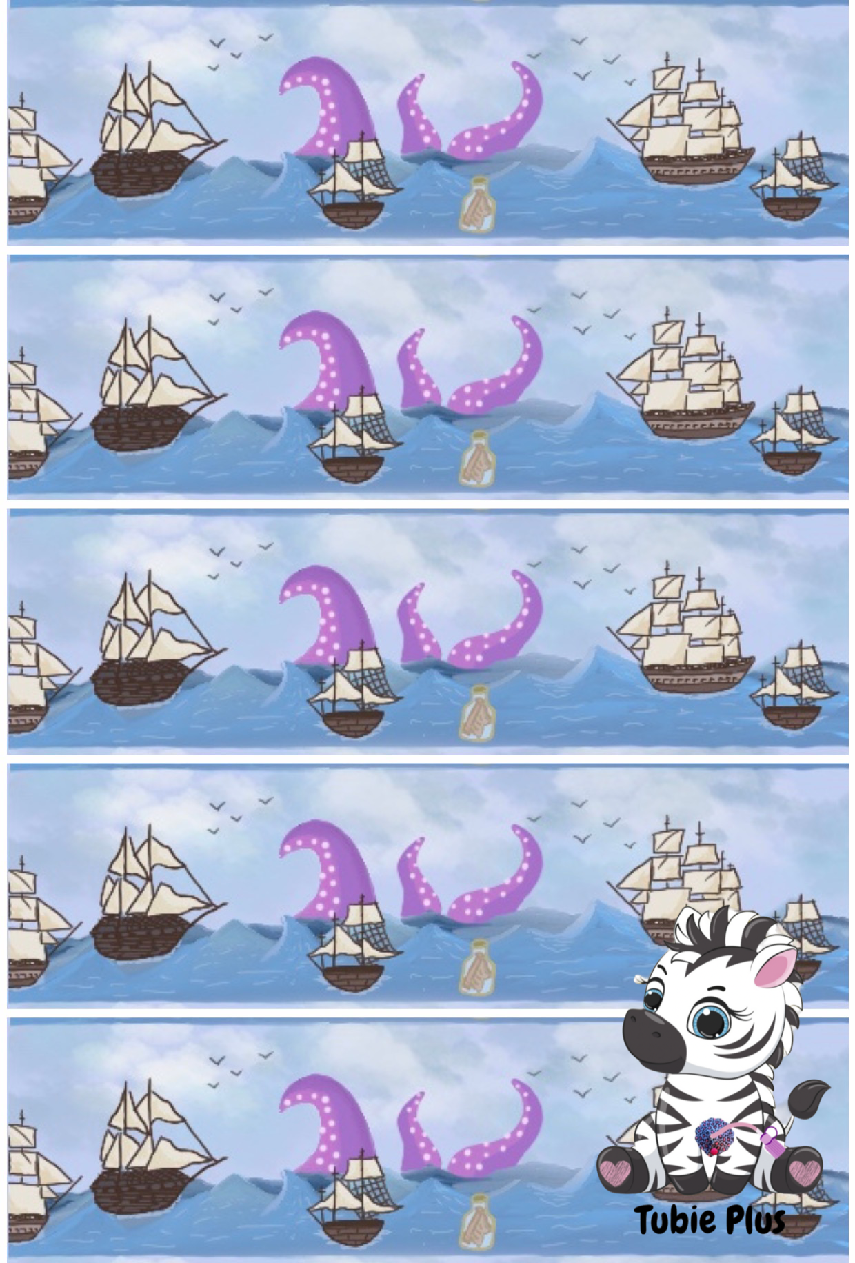 Shipwreck Print Strip | Full | Small