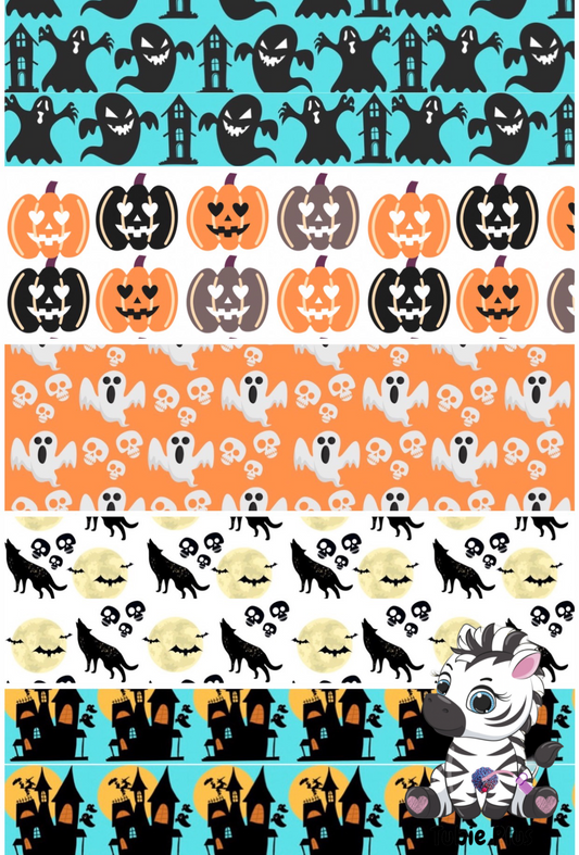 Halloween Mix Print Strip | Small