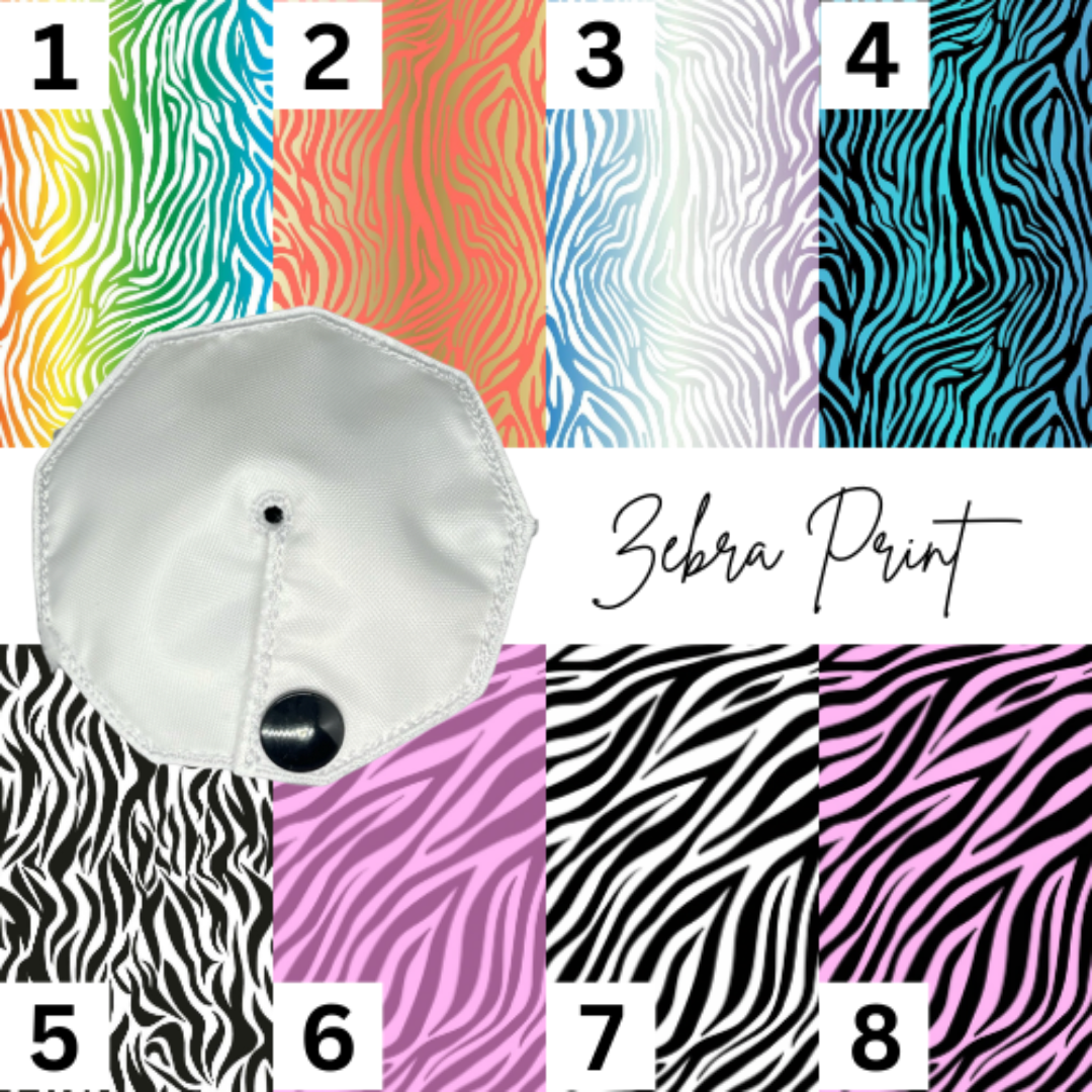 Zebra Print Tubie Pad | SPC Pad