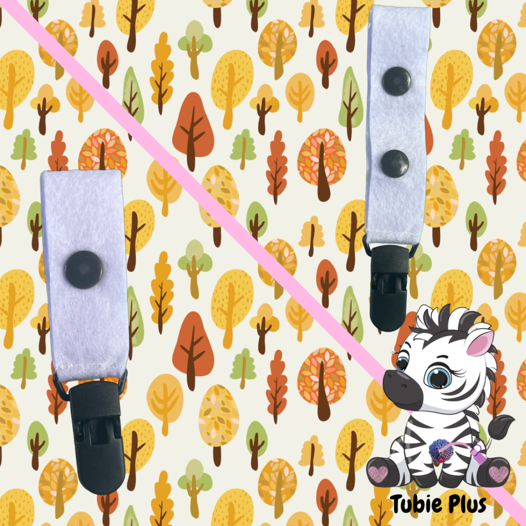 Autumnal Print Tubie Clip