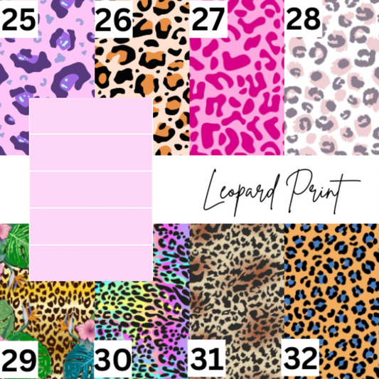 Leopard Print Tubie Tape