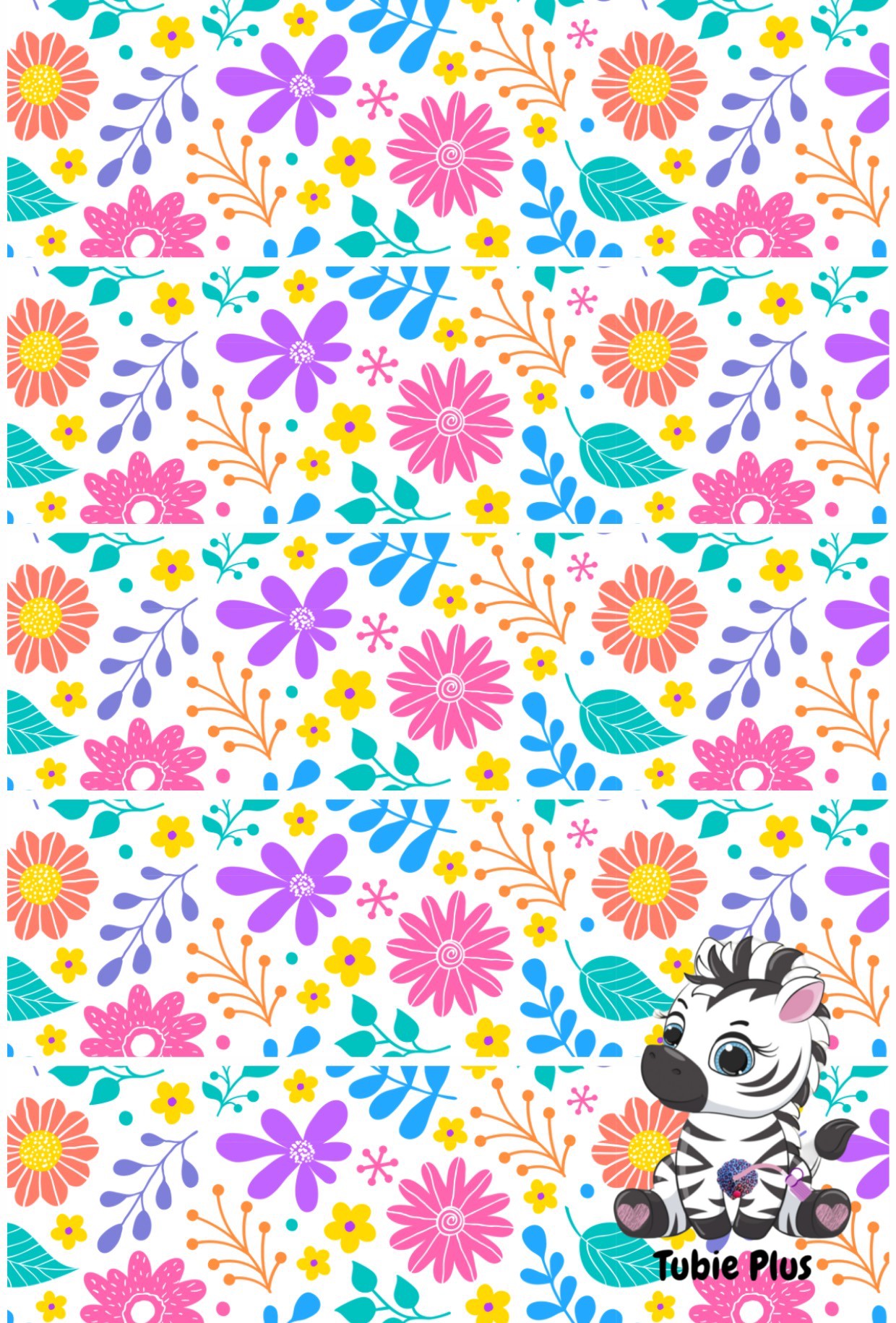 Floral Print Strip | Full | Small