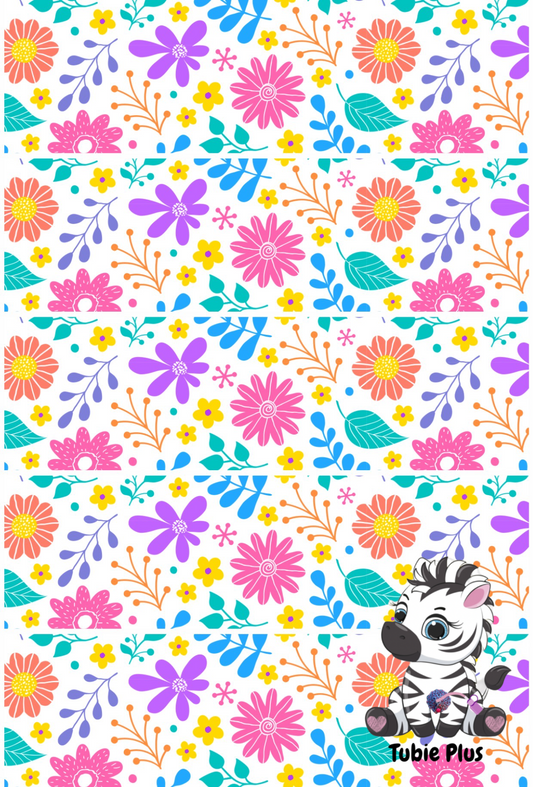 Floral Print Strip | Full | Small