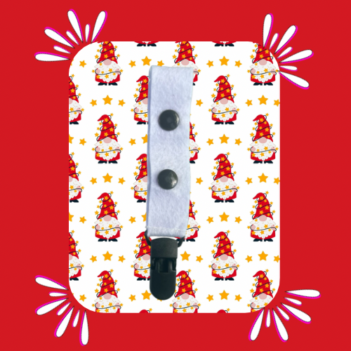 Christmas Large Tubie Clip