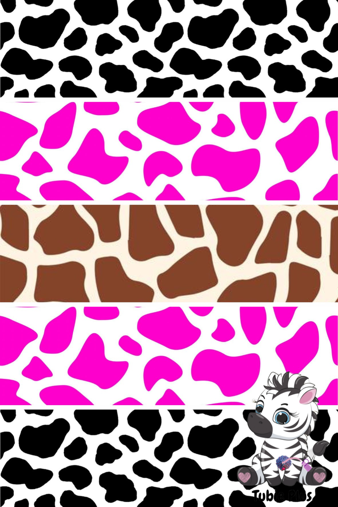 Animal Mix Print Strip | Small