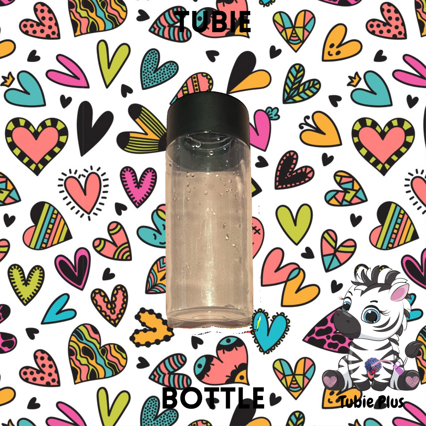 Hearts Tubie Bottle 250/500ml