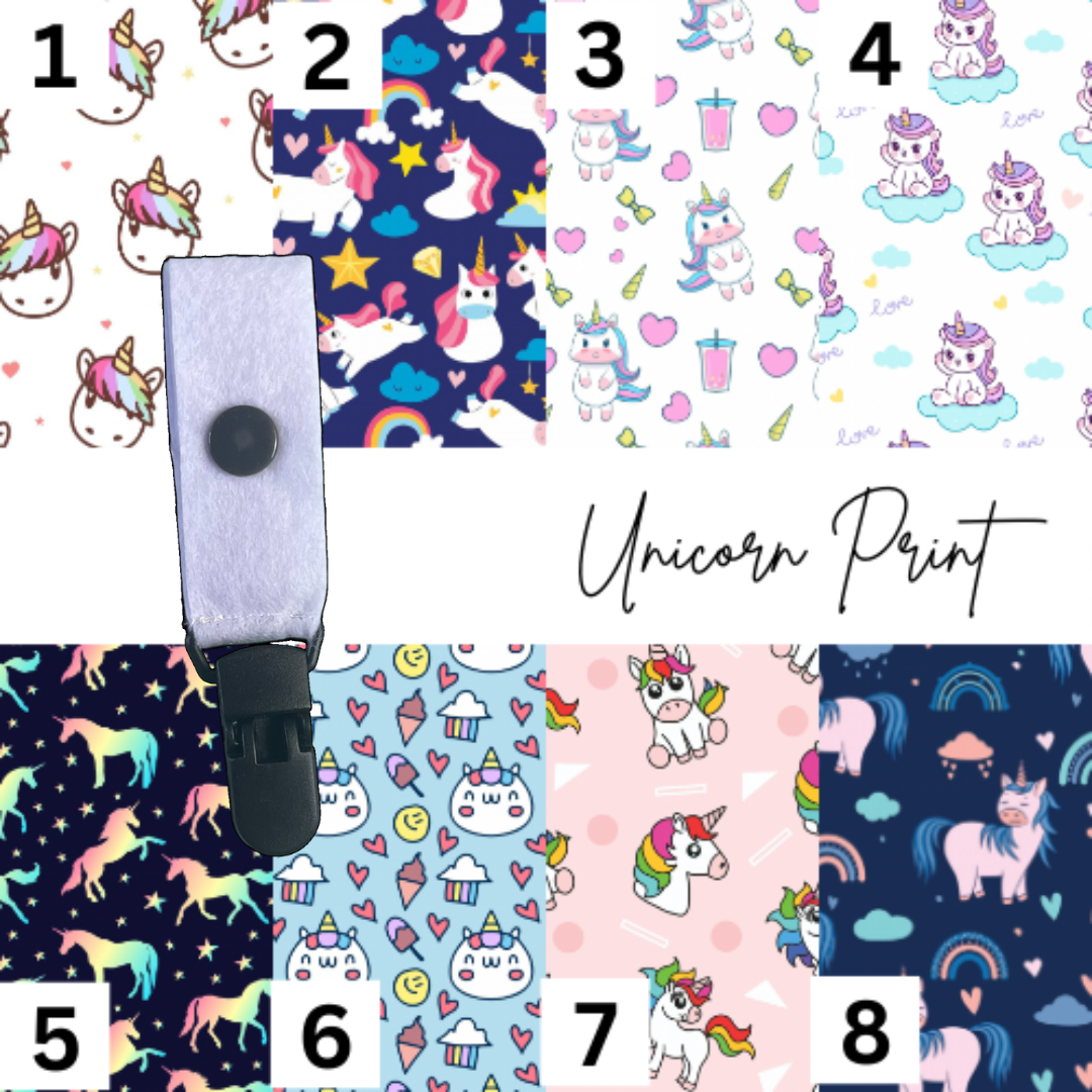 Unicorn Small Tubie Clip