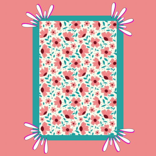 Poppy Floral Print Strip | Full | Small