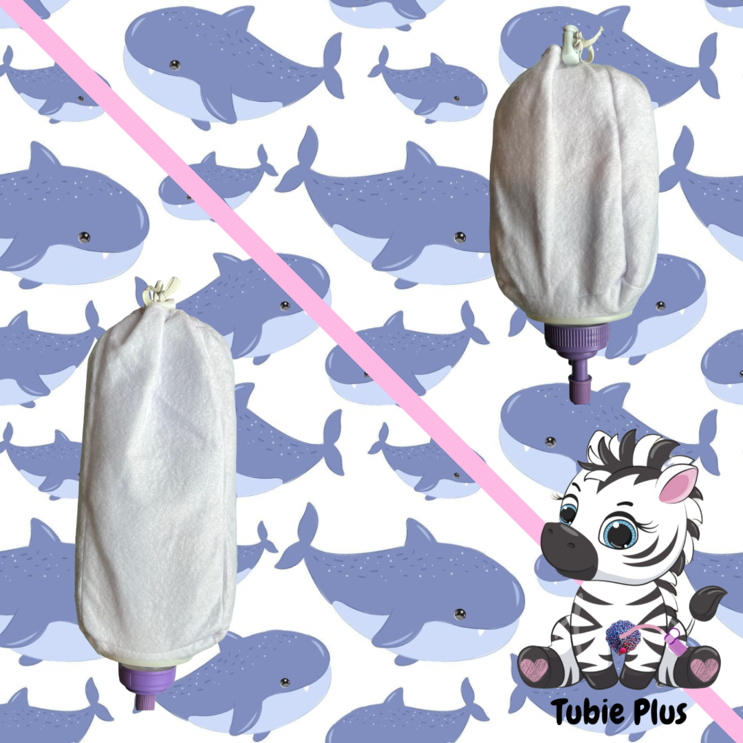 Whale Print Feed Sock 500ml or 1L