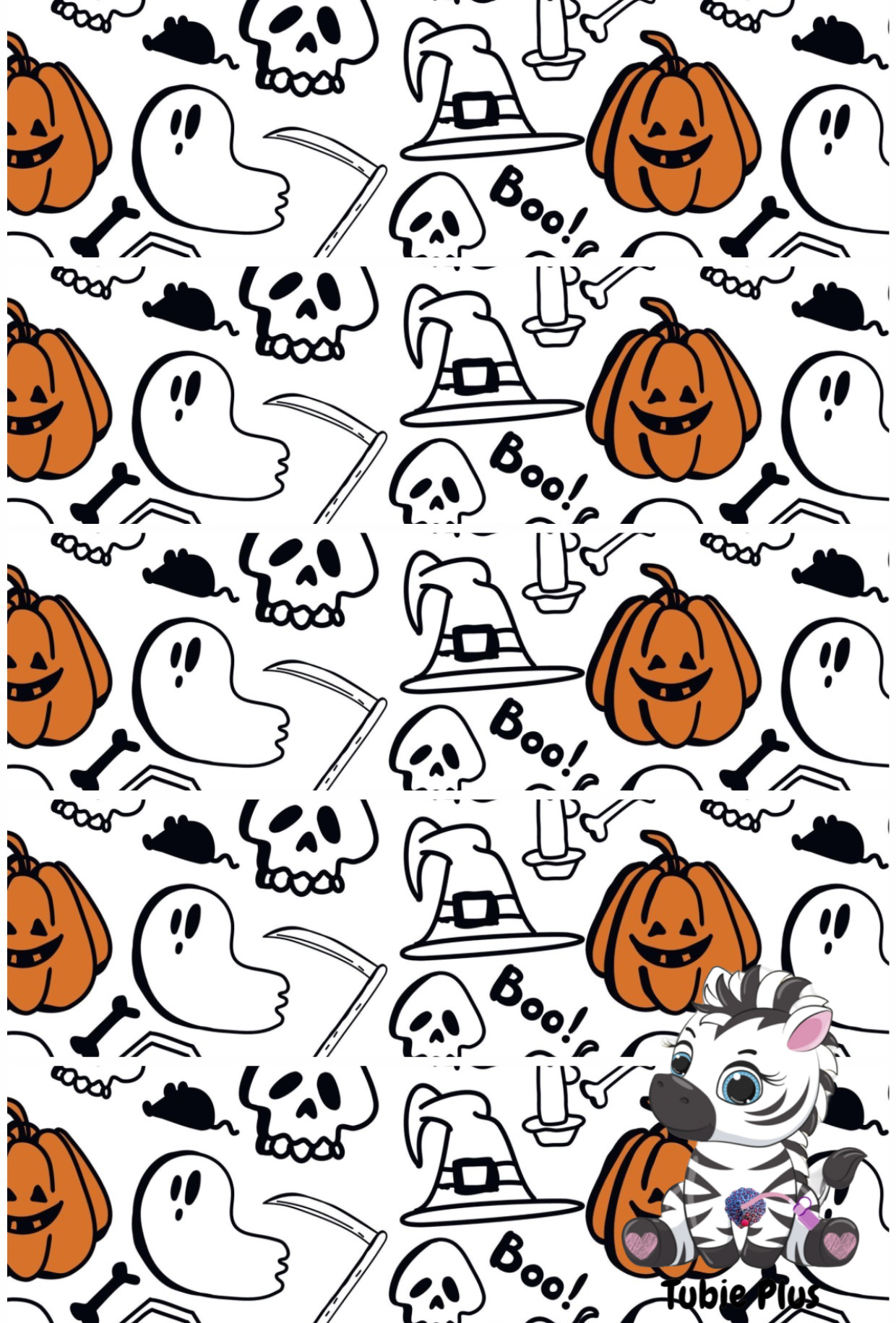 Halloween Print Strip | Full | Small