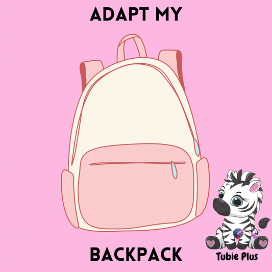 Adapt My Backpack Feeding Tube Backpack, Tubie Backpack, Adapted Backpack