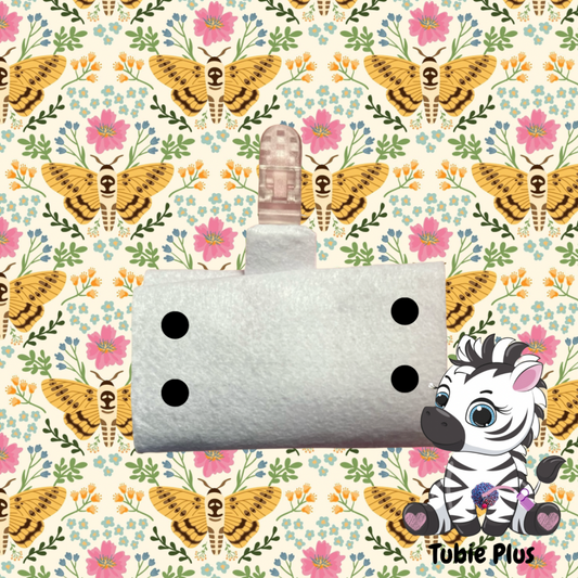 Moth Print Tubie Pouch