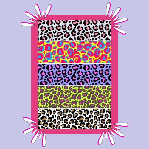 Leopard Print Mix Strip | Small