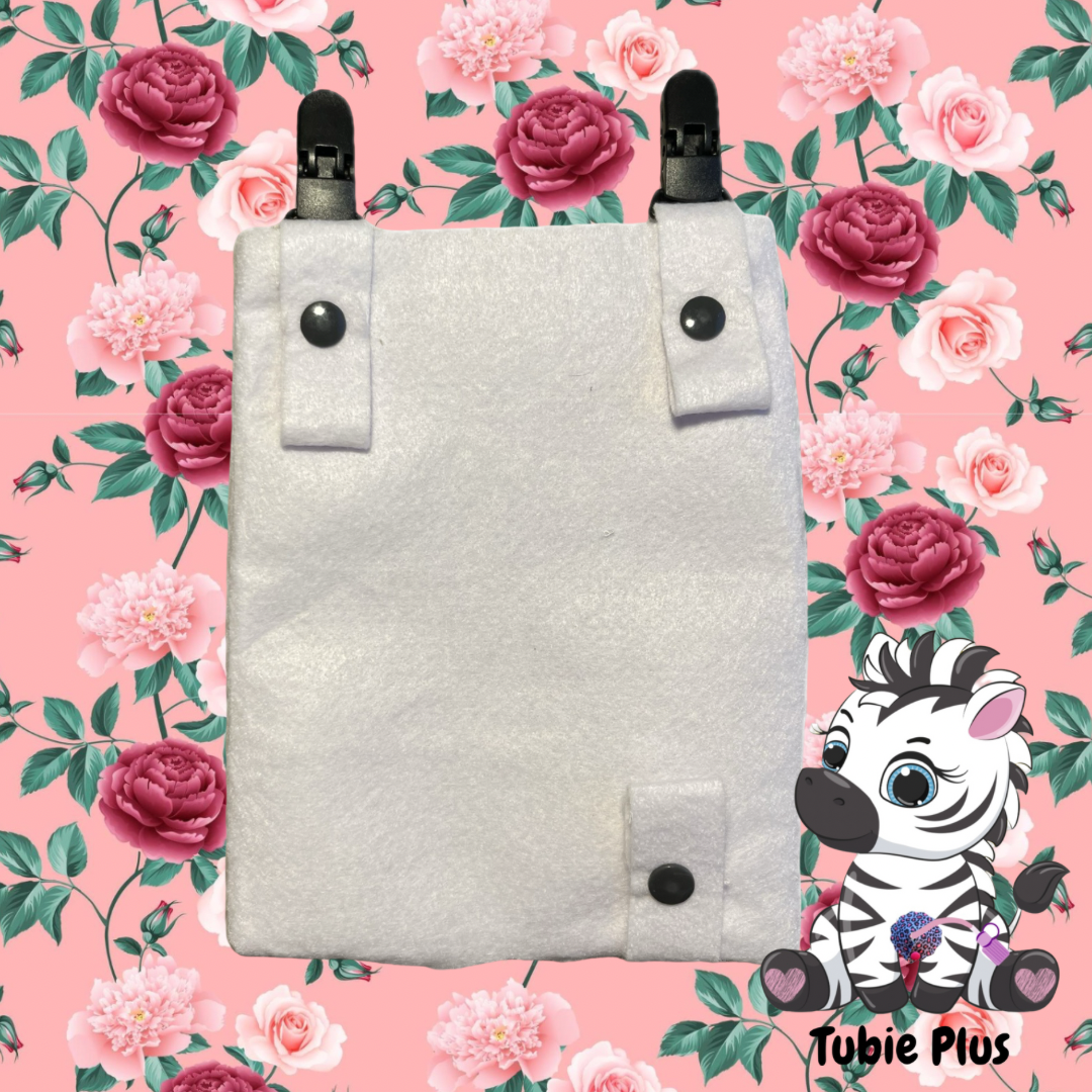 Rose Print Drainage Bag Cover