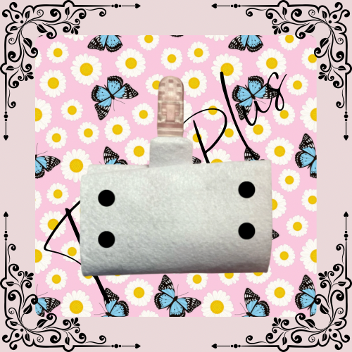 Daisy & Butterfly Print Tubie Pouch