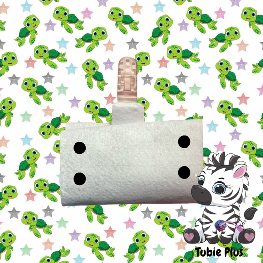 Turtle Print Tubie Pouch