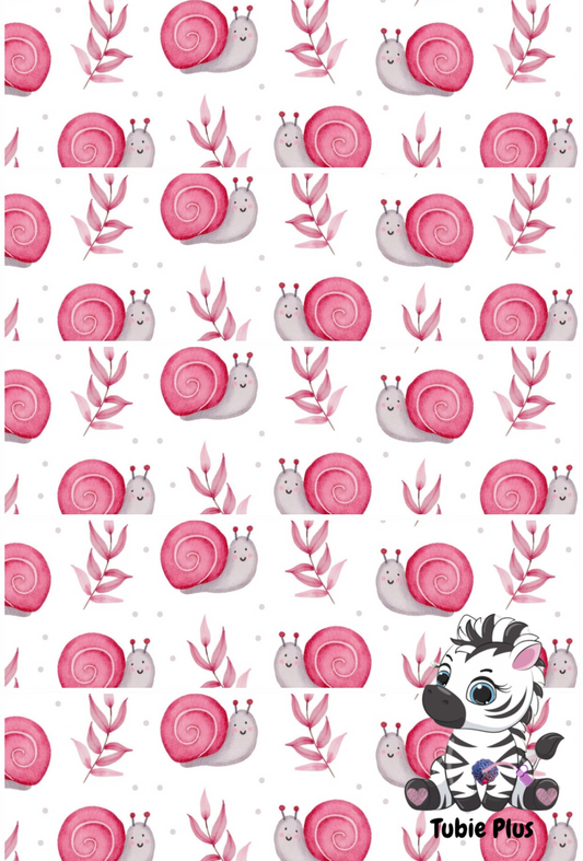 Pink Snail Print Strip | Full | Small